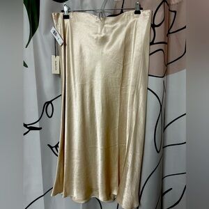 BNWT Babaton Midi Slip Skirt